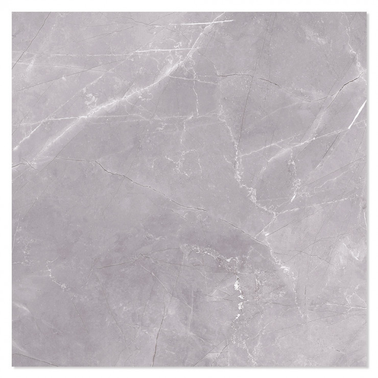 Marmor Klinker Marbella Grå Blank 60x60 cm-0
